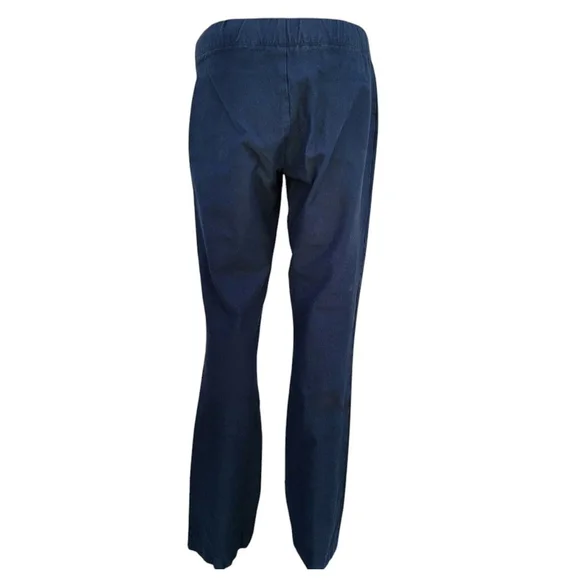 Kobi Halperin Meghan Flared Navy Pants Medium Waist 28 Inseam 31 NWT $258